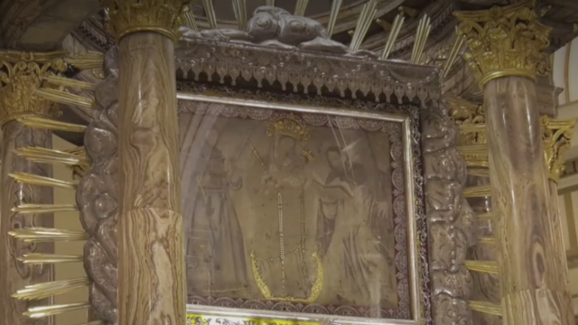 Lienzo de la virgen Lienzo de la virgen