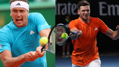  Alexander Zverev y Zizou Bergs