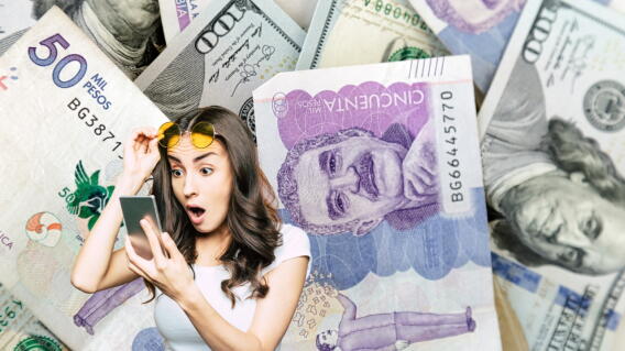Precio del dólar en Colombia