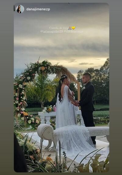 Cristian 'Chicho' Arango, en su matrimonio Cristian 'Chicho' Arango, en su matrimonio