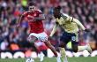 Daniel Muñoz en Nottingham Forest vs. Arsenal, en juego por la Premier League. 