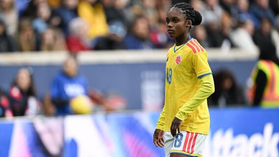Linda Caicedo, figura de la Selección Colombia femenina. 