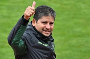 Óscar Villegas, director técnico de la Selección de Bolivia. 