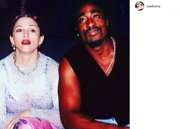 287297_BLU Radio. Madonna - Tupac Shakur / Foto: madonna en Instagram