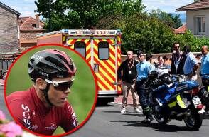 336127_BLU Radio // Chris Froome se pierde el Tour de Francia tras romperse la pelvis // Fotos: AFP