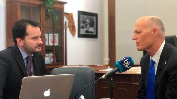 336731_Blu Radio // Rick Scott // Foto: Blu Radio