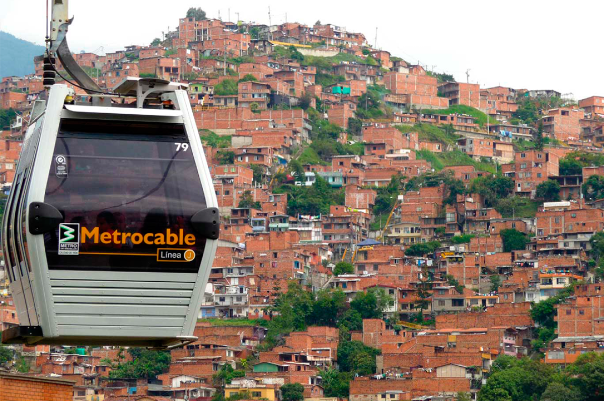 286003_BLU Radio. Metrocable de Medellín / Foto: AFP