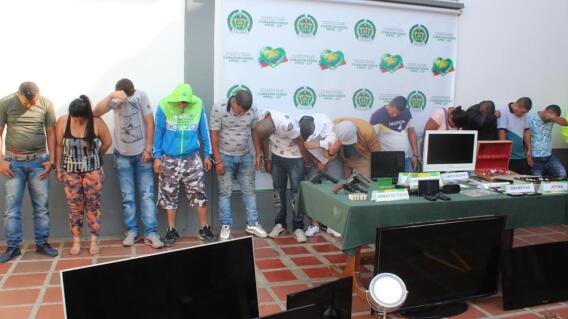 285226_Blu Radio / Hasta cubiertos robaba banda de apartamenteros desarticulada en Cali. Foto: Policía de Cali.