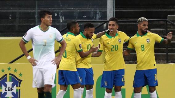 brasil bolivia neymar firmino afp eliminatorias.jpg brasil bolivia neymar firmino afp eliminatorias.jpg