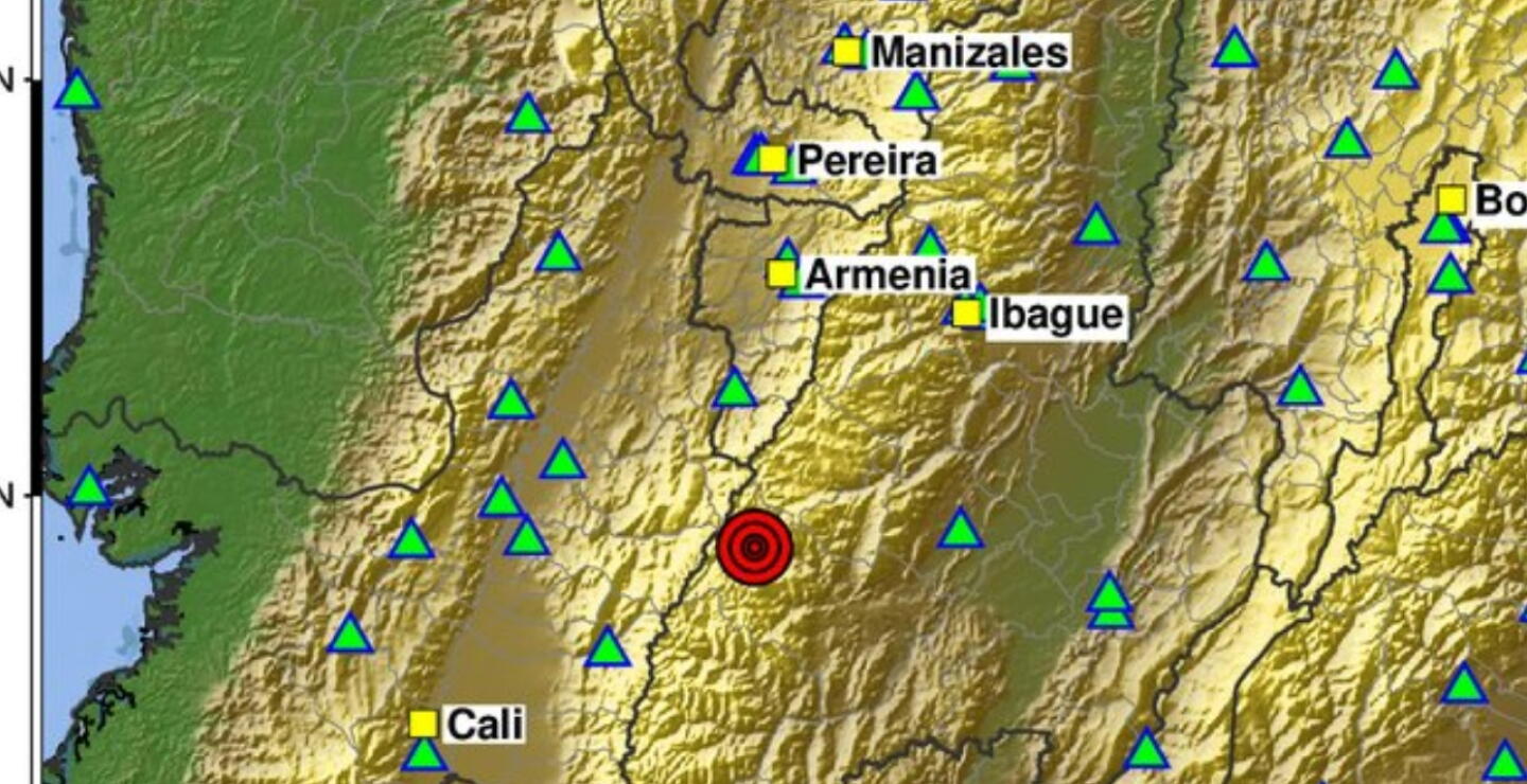 Reportan nuevo temblor en Chaparral, Tolima hoy, miércoles 23 de septiembre: magnitud de 4,1