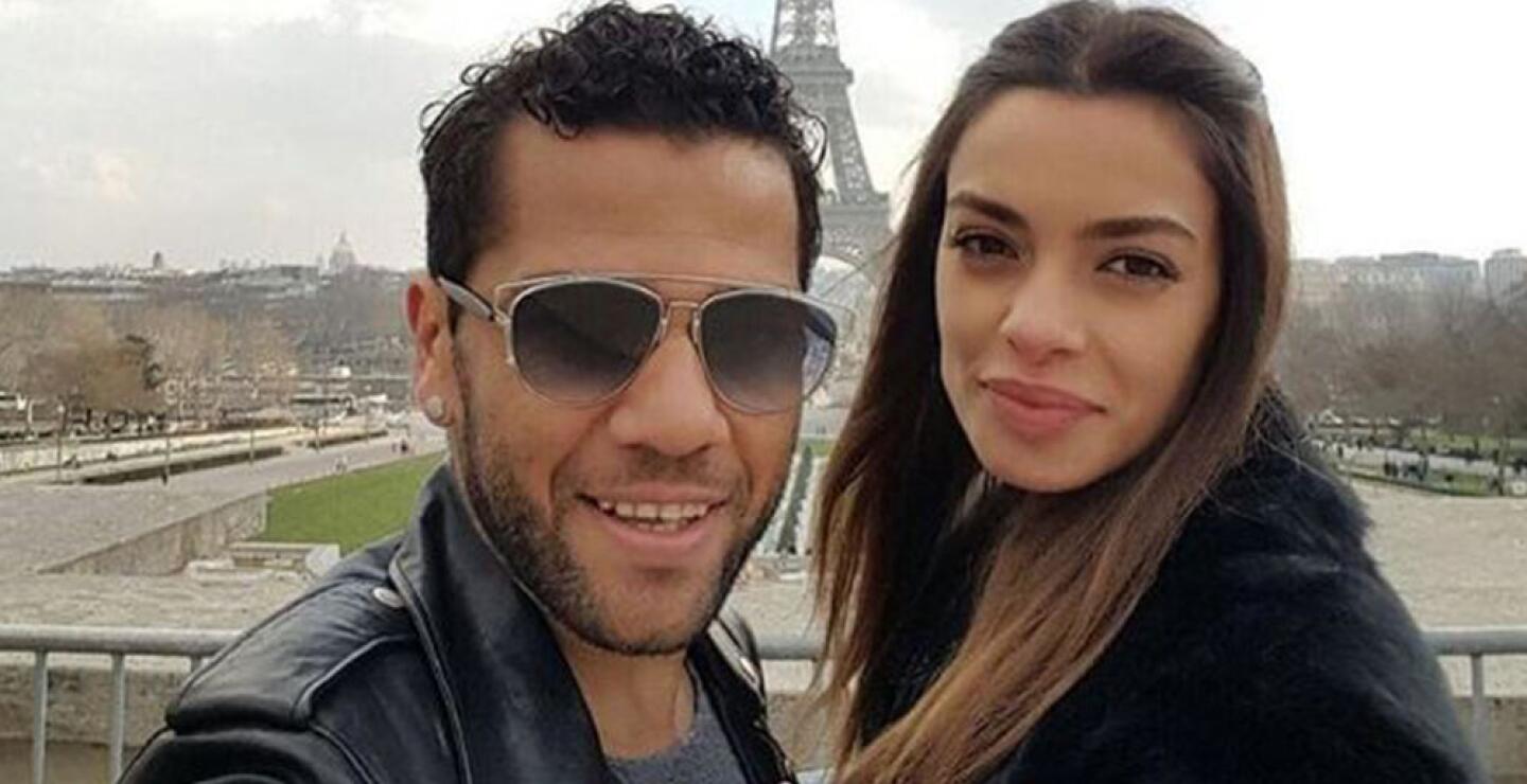 139159_Joana Sanz - Dani Alves. Foto: Instagram joanasanz