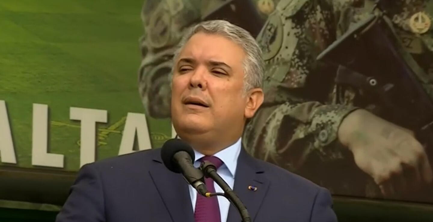 Duque afirma que informe de CIDH no defiende los derechos de los colombianos por igual