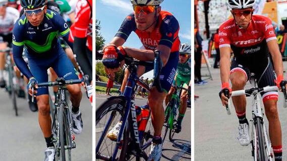 Cortesía: Movistar Team, @bahrein_meriday @vcandalucia Cortesía: Movistar Team, @bahrein_meriday @vcandalucia