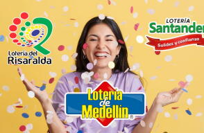 Loterías de Medellín, Santander y Risaralda hoy: resultados del viernes 4 de septiembre