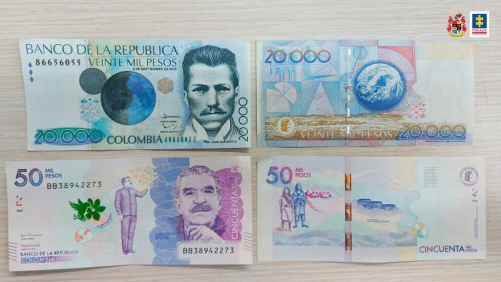 Cayó traficante de billetes falsos en Colombia señalado de mover más de $25 millones al mes