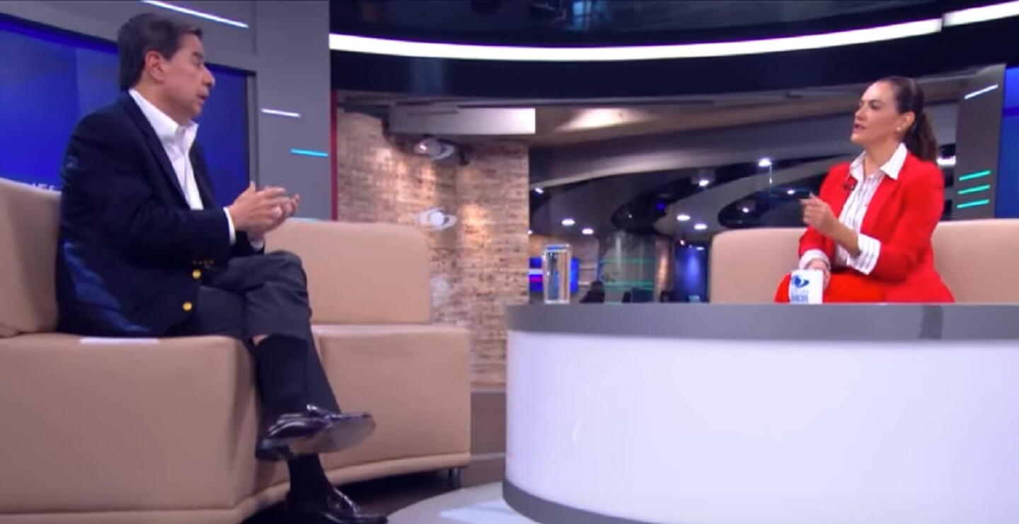 Ministro Cristo explica en Noticias Caracol el acuerdo nacional que busca Gustavo Petro