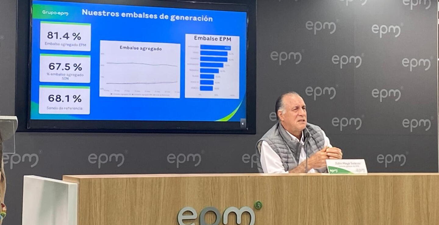 john maya gerente de EPM