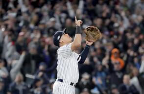 346276_Blu Radio. Los Yankees de Urshela vencen a Astros y mantienen la ilusión en la serie // Foto: AFP