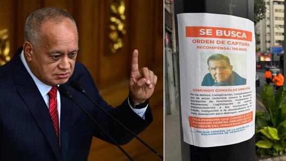 Para Diosdado Cabello es "paja" que Edmundo González volverá a Venezuela para posesionarse Para Diosdado Cabello es "paja" que Edmundo González volverá a Venezuela para posesionarse