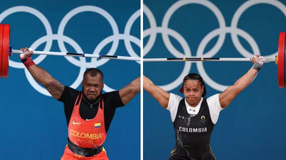 Yeison López y Mari Leivis Sánchez se hicieron a medalla de plata en Halterofilia Yeison López y Mari Leivis Sánchez se hicieron a medalla de plata en Halterofilia