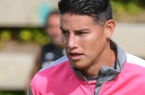 James Rodríguez, suplente en el Rayo Vallecano