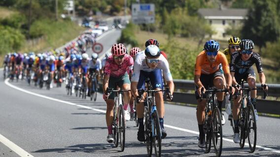 Acción de la Vuelta a España. Acción de la Vuelta a España.