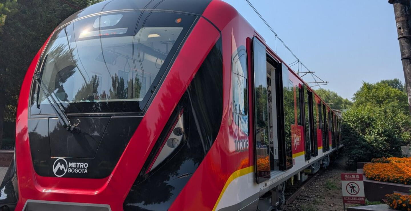 Así se ve el Metro de Bogotá por dentro y por fuera: nuevas imágenes desde China