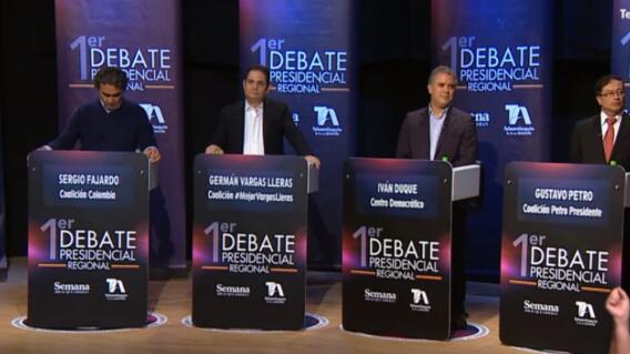 303531_Foto tomada de transmisión de debate Teleantioquia y Semana