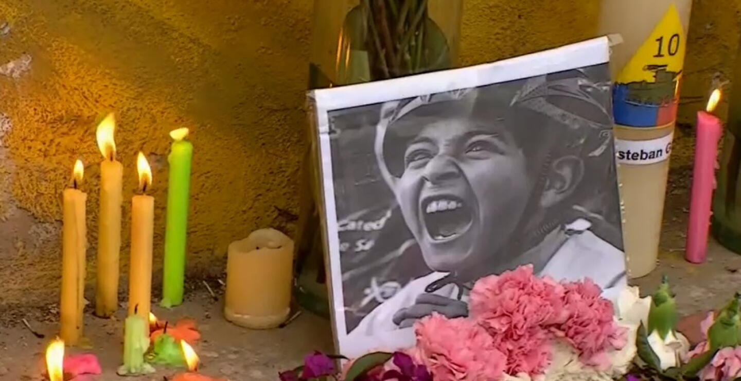 Zipaquirá llora la muerte la promesa del ciclismo Julián Esteban Gómez