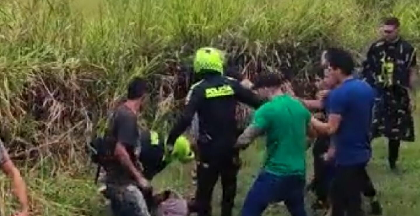 Intento de linchamiento de ladrón en el sur de Cali 