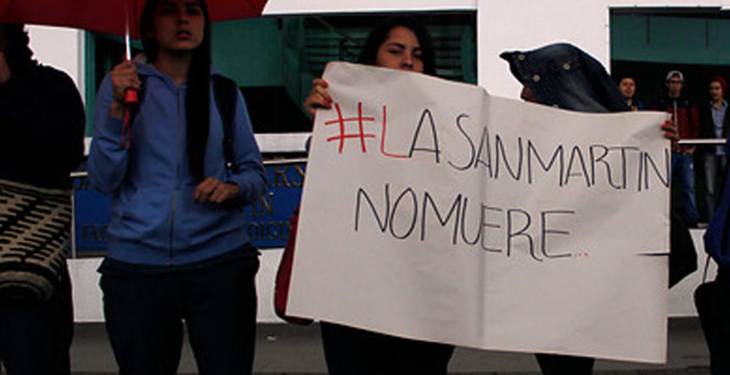 La Universidad San Martín, con sede en Bogotá, cuenta con 13.030 alumnos a distancia y 7.125 presenciales. 