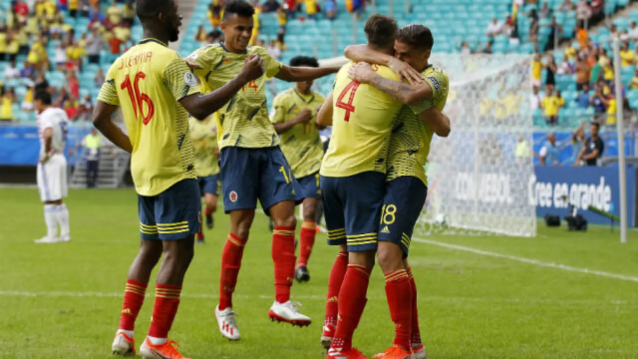 Resumen del partido Colombia vs Paraguay [1 - 0] en la Copa América ...