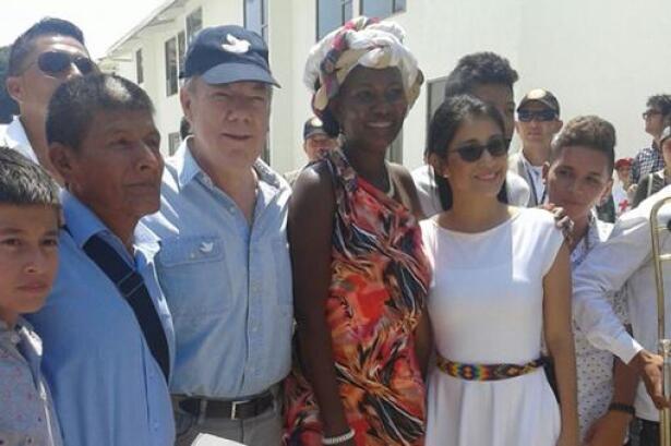25535_El presidente Juan Manuel Santos en Putumayo – Foto: Blu Radio