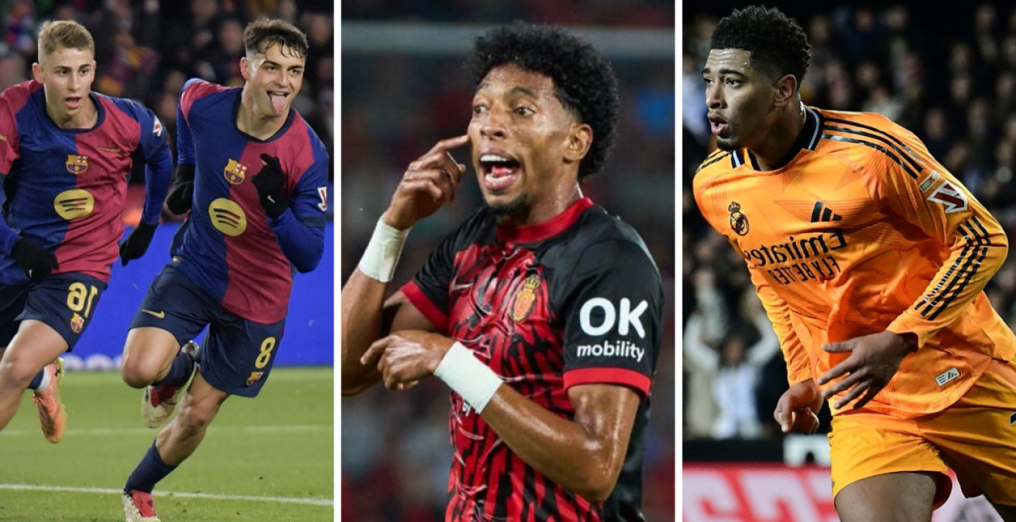 Barcelona, Johan Mojica con el Mallorca y Real Madrid.