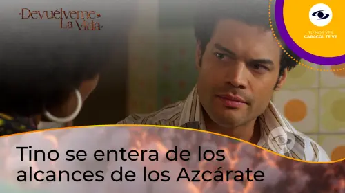 Tino se entera del pensamiento de los Azcárate hacia los negros en Devuélveme la Vida.