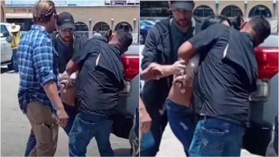 “¡Por favor, mis hijos!”: el clamor de migrante detenida frente a corte en Texas, EE. UU. “¡Por favor, mis hijos!”: el clamor de migrante detenida frente a corte en Texas, EE. UU.