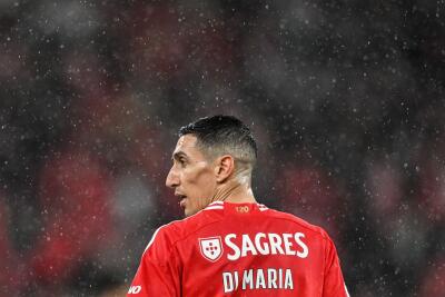 Ángel Di María, jugador de Benfica Ángel Di María, jugador de Benfica