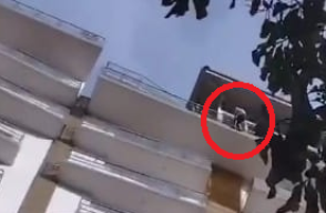 Hombre se lanza de edificio en Medellín
