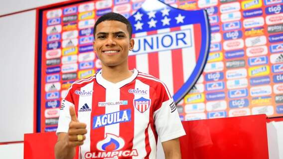 José Enamorado, nuevo jugador del Junior de Barranquilla. José Enamorado, nuevo jugador del Junior de Barranquilla.