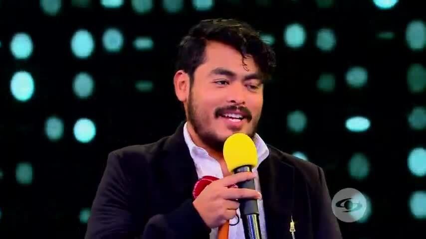 El Cojo Feliz llegó al Festival del Humor para dar una solución al muro de Donald Trump