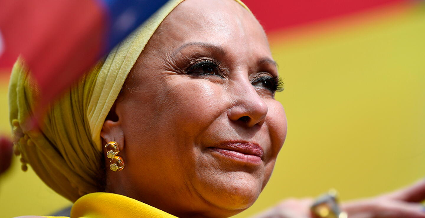 348606_BLU Radio. Piedad Córdoba / Foto: AFP