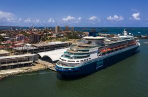 357961_Crucero Panamá_Colombia // Foto: AFP