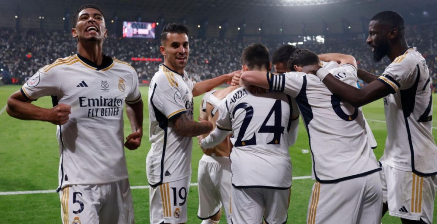 Jugadores del Real Madrid.