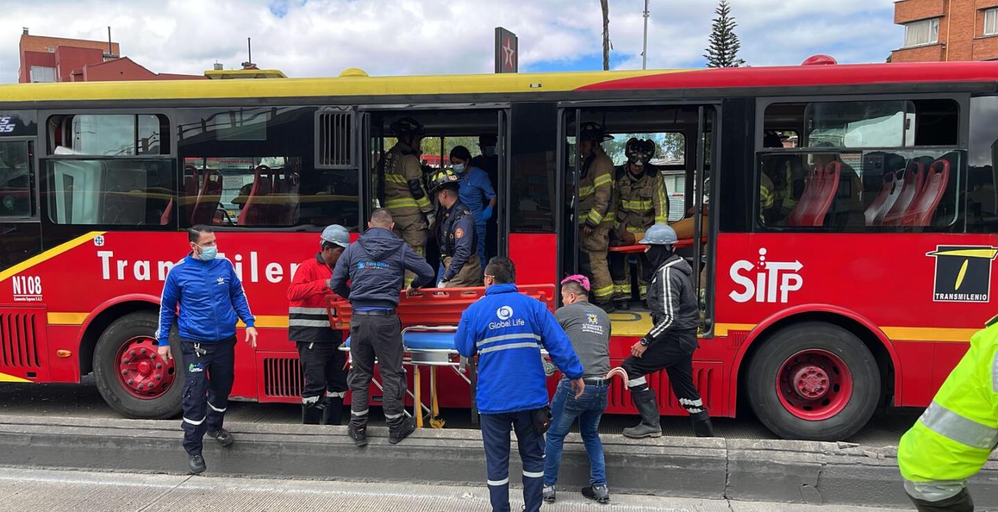 Accidente de TransMilenio