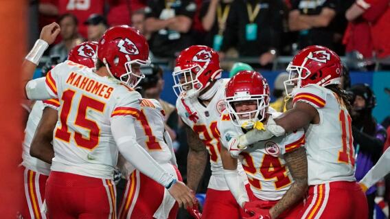 Kansas Chiefs en partido de la NFL Kansas Chiefs en partido de la NFL