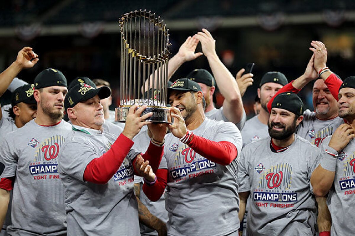 Los Nacionales conquistaron su primer título de la Serie Mundial de béisbol