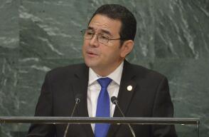 272364_Jimmy Morales. Foto: AFP