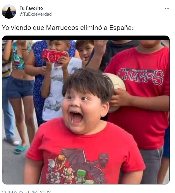 España es eliminada por Marruecos en el Mundial de Qatar 2022 y los memes no perdonan