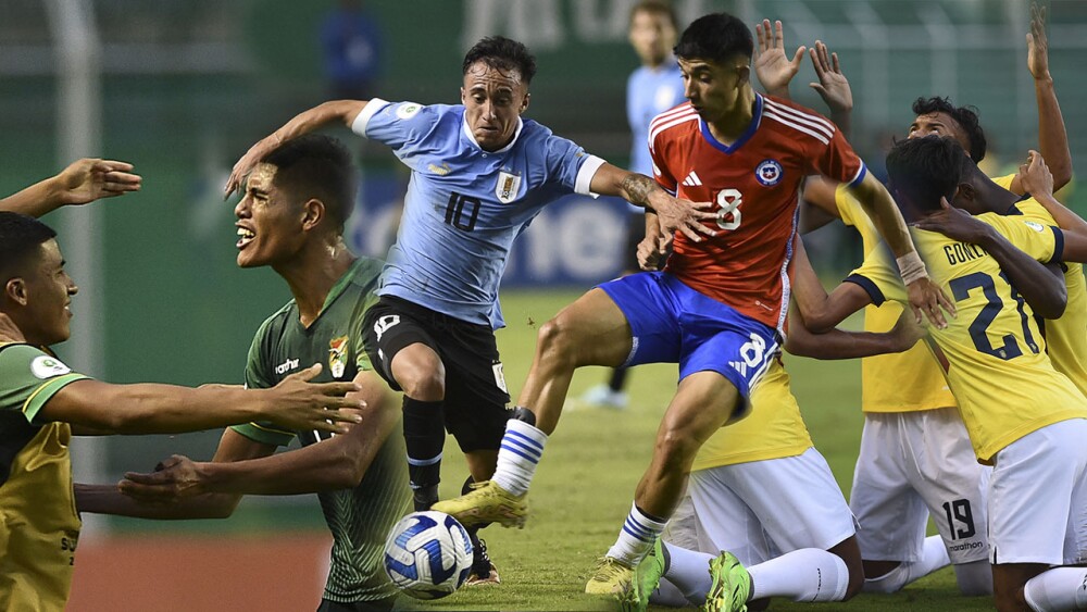 Grupo B del Sudamericano Sub20 así quedó la tabla de posiciones tras