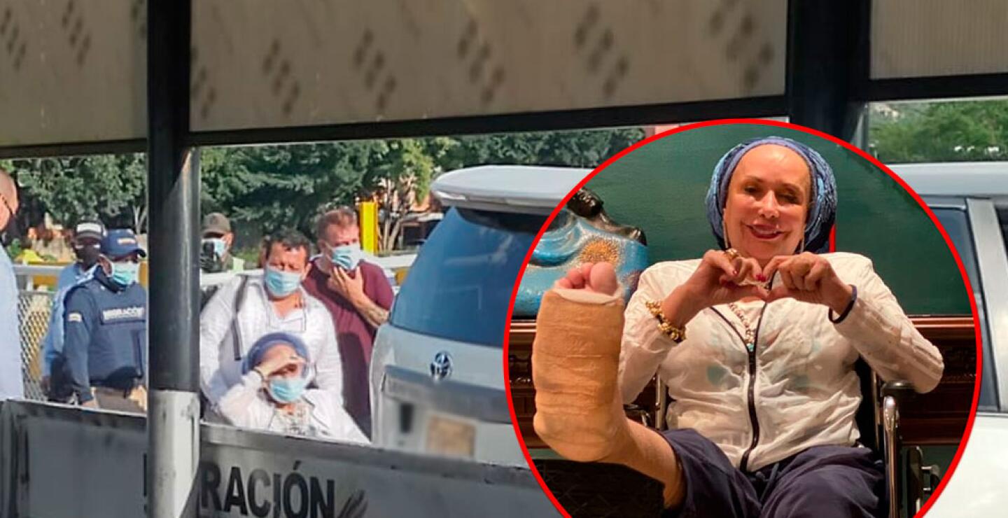 Entrada de Piedad Córdoba a Colombia desde Venezuela 